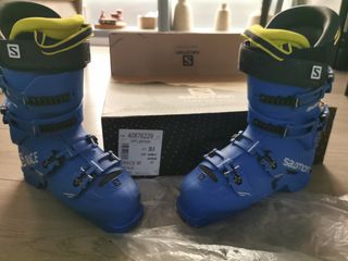 Bota Esquí Salomon Race 90 Junior Azul