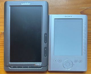 2 Lector eBook Sony y Wolder