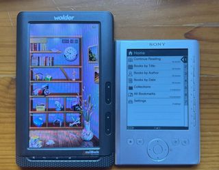 2 Lector eBook Sony y Wolder