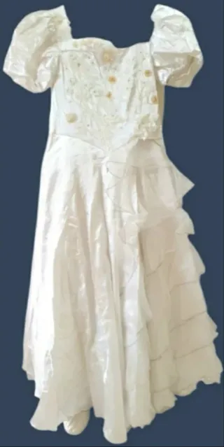 Lote 6 Vestidos Blancos mujer y niña