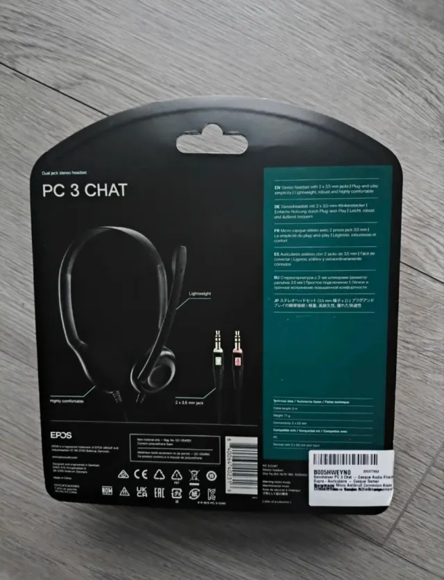 Auriculares EPOS PC 3 CHAT
