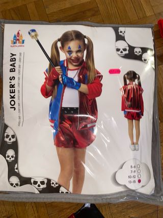 Disfraz Joker Nuevo Talla 13-15
