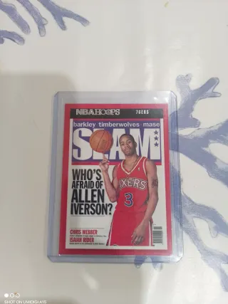 Cromo NBA Allen Iverson Slam Magazine