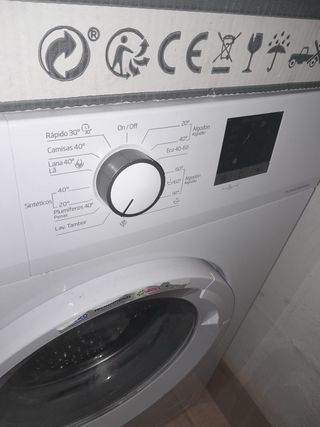 Lavatrice bianca Beko