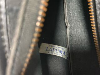 Marsupio vintage simili cuero negro