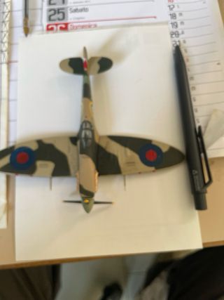 Modellino Aereo Seconda Guerra Mondiale in metallo