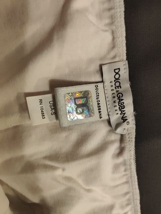 Boxer Dolce Gabbana Blanco Talla M