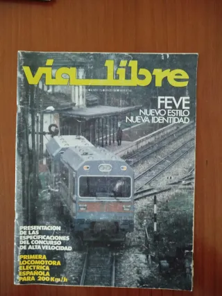 Antigua Revista Via Libre FEVE.