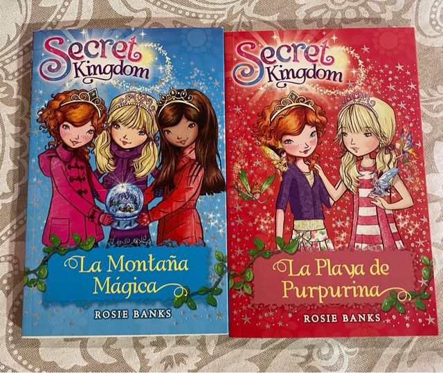 La montaña mágica  La playa de purpurina