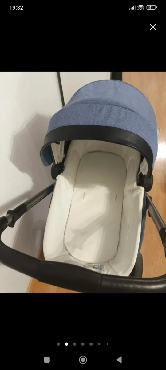 Carrito de bebé de tres piezas