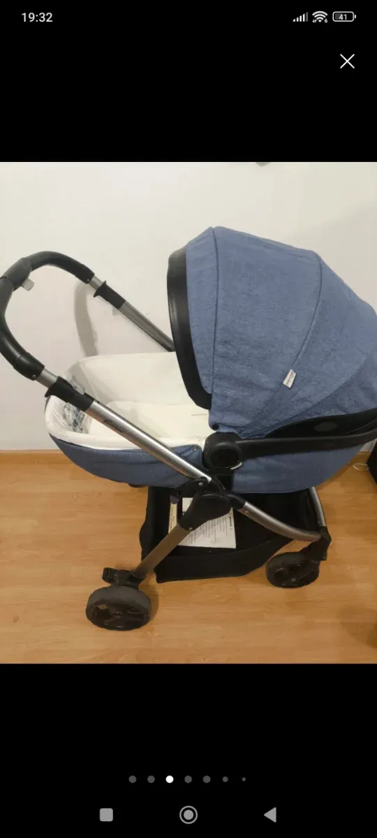 Carrito de bebé de tres piezas