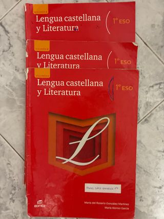 Lengua castellana y Literatura 1º ESO Vol. I