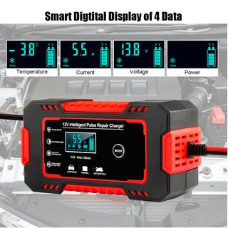 CARGADOR DE BATERÍA INTELIGENTE 12V (NUEVO)
