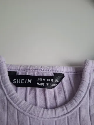 Pack 4 Tops SHEIN Morado Talla S
