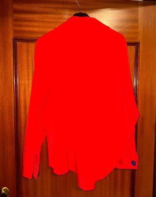 Camisa roja mujer