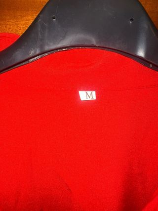 Camisa roja mujer