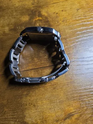 Reloj Lotus Mujer Negro y Plateado