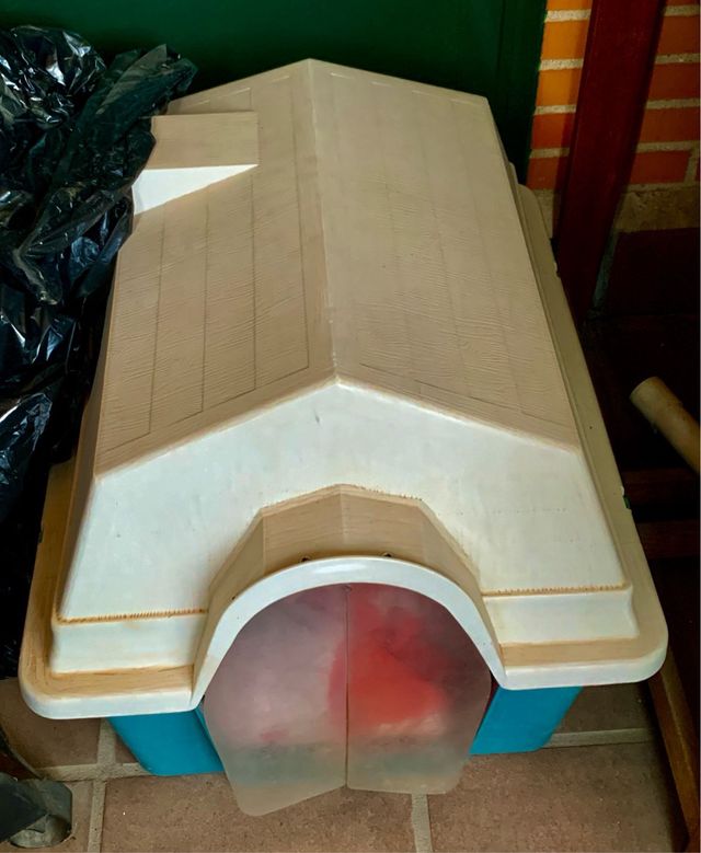 Caseta Perro Mediana Plástico