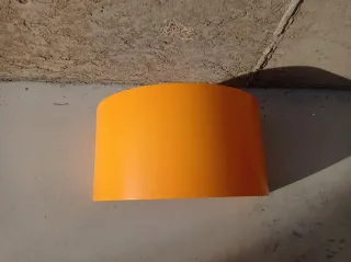 Balda Estante de pared curvo naranja