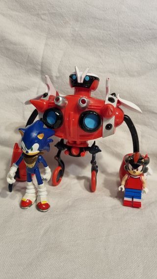 Set Figuras Sonic y Robot Sega