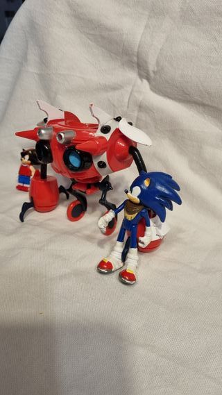 Set Figuras Sonic y Robot Sega