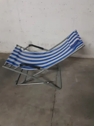 Tumbona de playa plegable