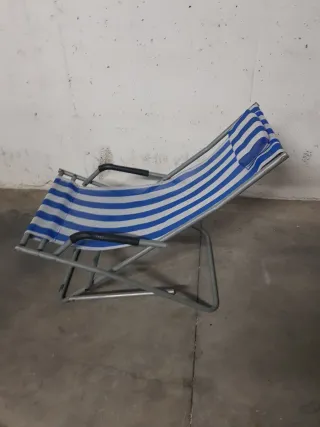 Tumbona de playa plegable