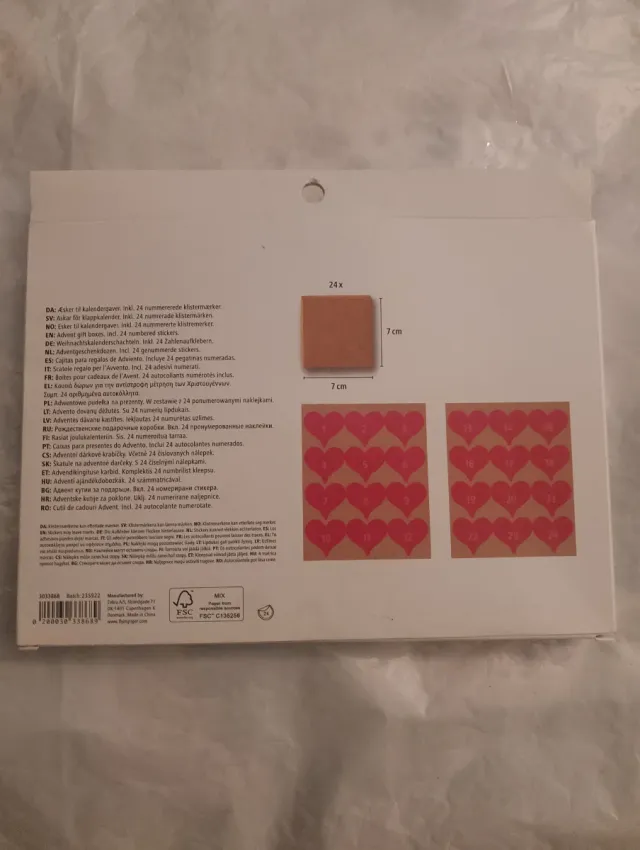 Scatole regalo Avvento FSC