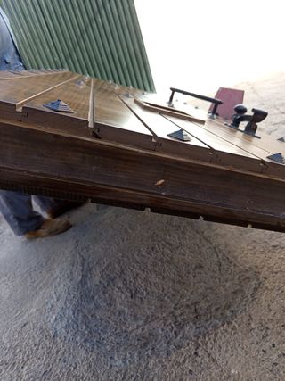 Puerta madera maciza seminueva