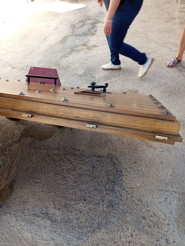 Puerta madera maciza seminueva