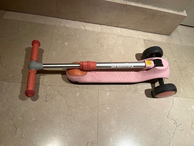 Patinete infantil BremToy 3 ruedas niño