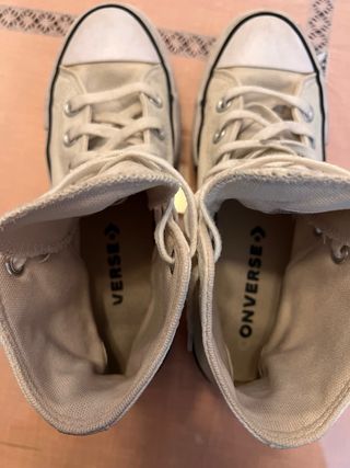 Zapatillas Converse Altas Blancas Talla 36