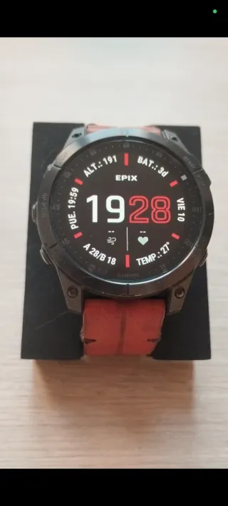 Garmin Epix Gen 2 Zafiro / Titanio AMOLED Reloj GP