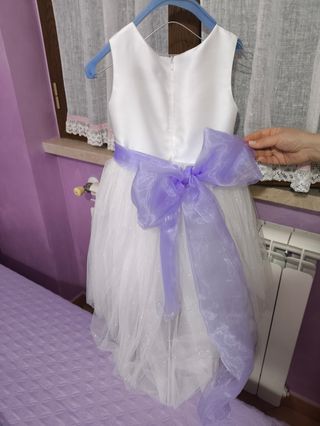 Vestito bambina damigella sartoriale