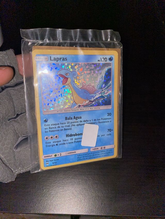 Carta Pokémon Lapras sigillata