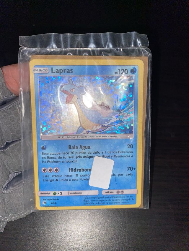 Carta Pokémon Lapras sigillata