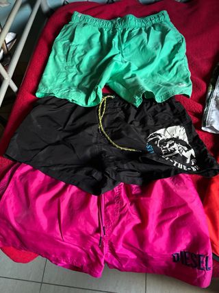 Bañadores de marca(diesel, adidas) y pantalon