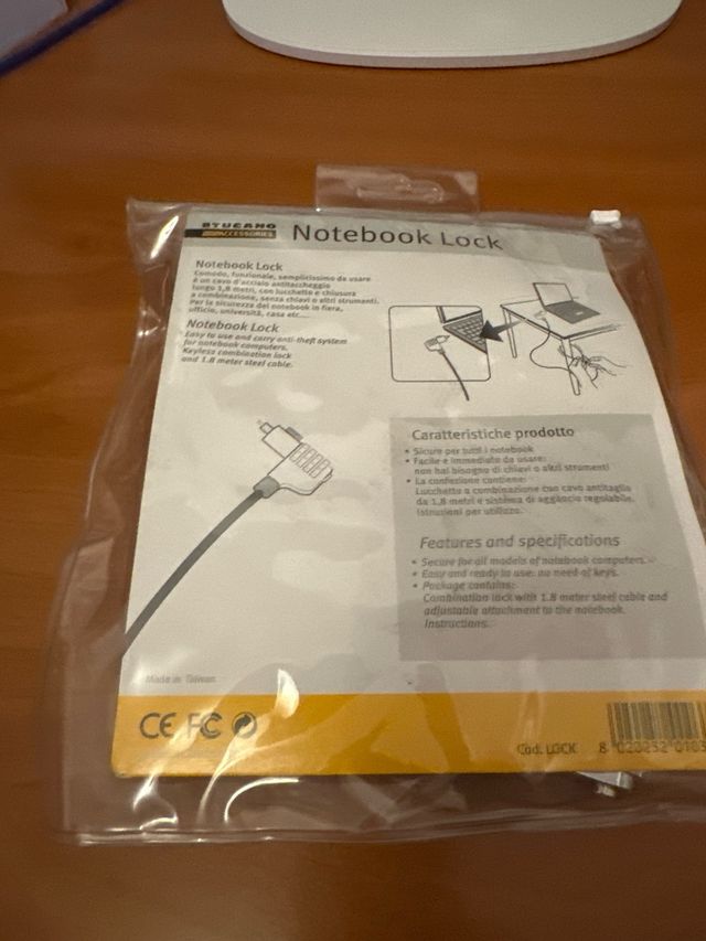 Candado Portátil Notebook Lock STUCARD