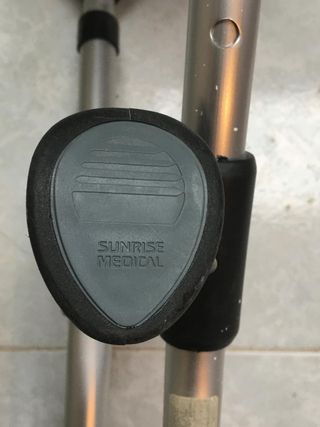 Muletas para adulto ajustables