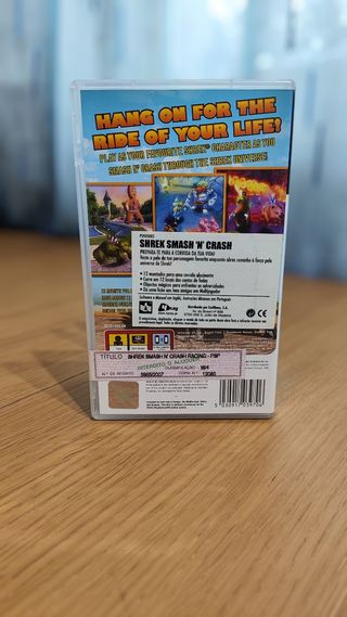 Jogo PSP Shrek Smash 'n' Crash Racing