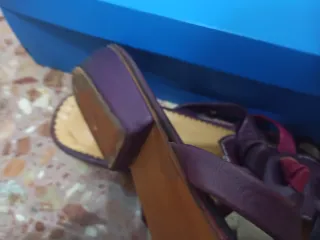 Babuchas árabes piel.