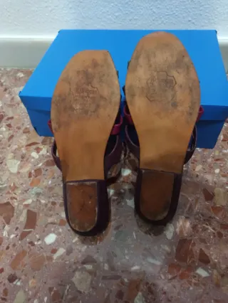 Babuchas árabes piel.