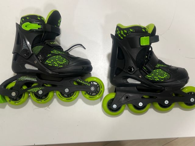 Patines niño extensibles en línea.  talla 32-35