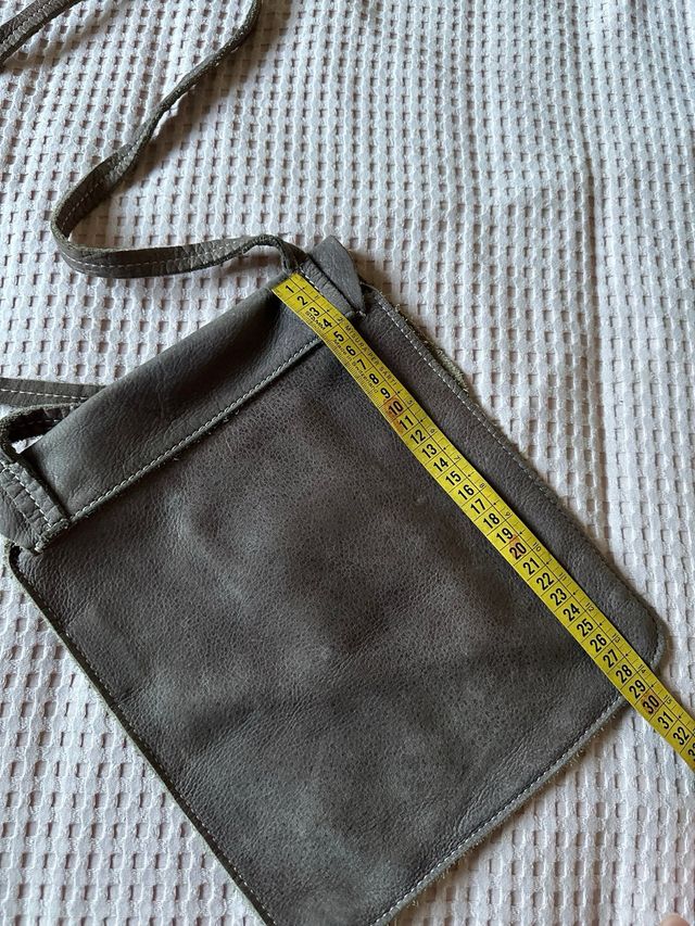 Borsello Timberland Grigio Pelle