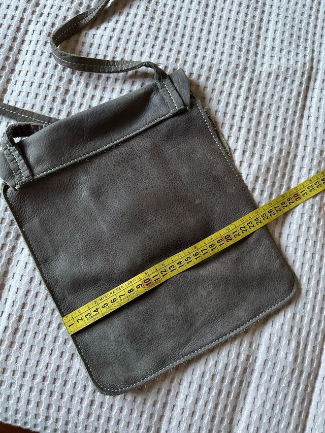 Borsello Timberland Grigio Pelle