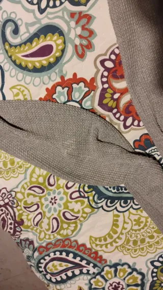 Jersey Zara Talla M Gris Algodón Fino