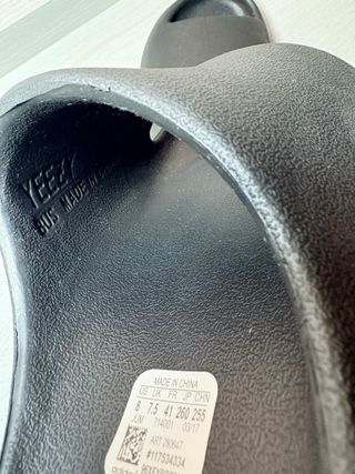 Chanclas Adidas Negras Talla 41.