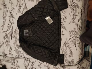 Chaqueta de cuero negra niños