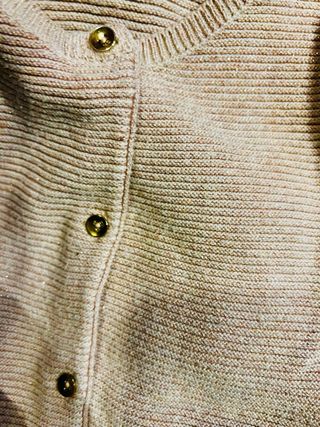 Set giacca impermeabile bimba 9/12 mesi e cardigan