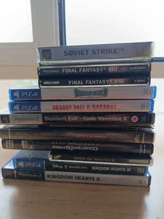 Lote Videojuegos PS4 PS2 PC